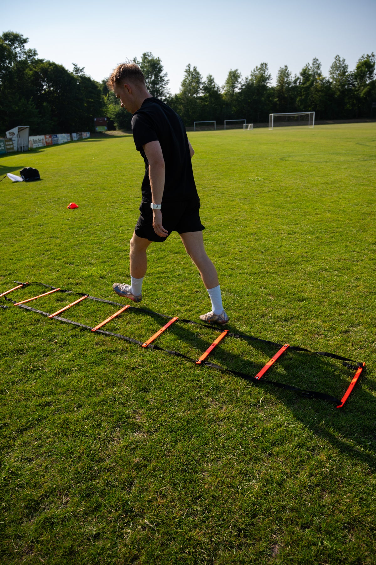 Koordinationsstige til fodbold – 4 meter