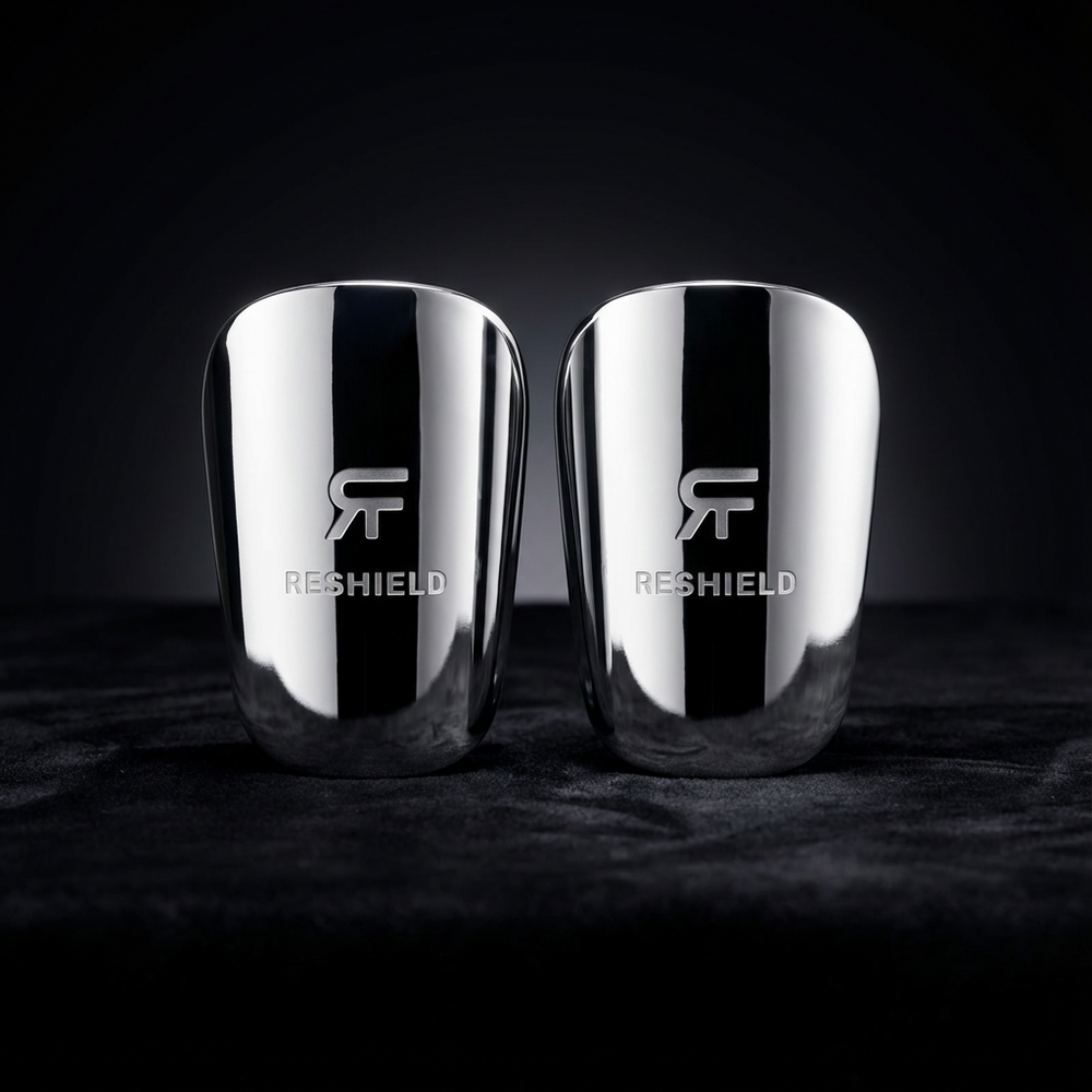 RESHIELD - Mini Benskinner Guld & Sølv (Limited Edition)