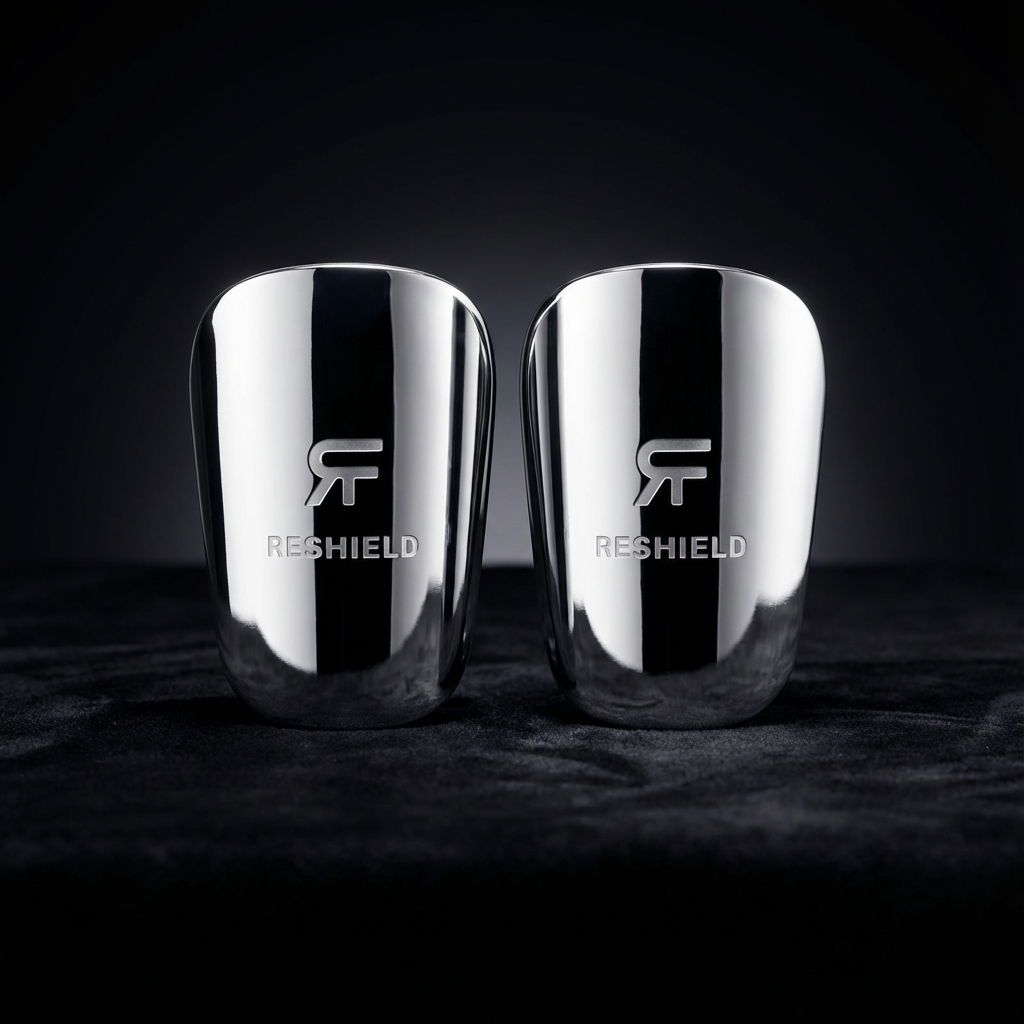 RESHIELD - Mini Benskinner Guld & Sølv (Limited Edition)