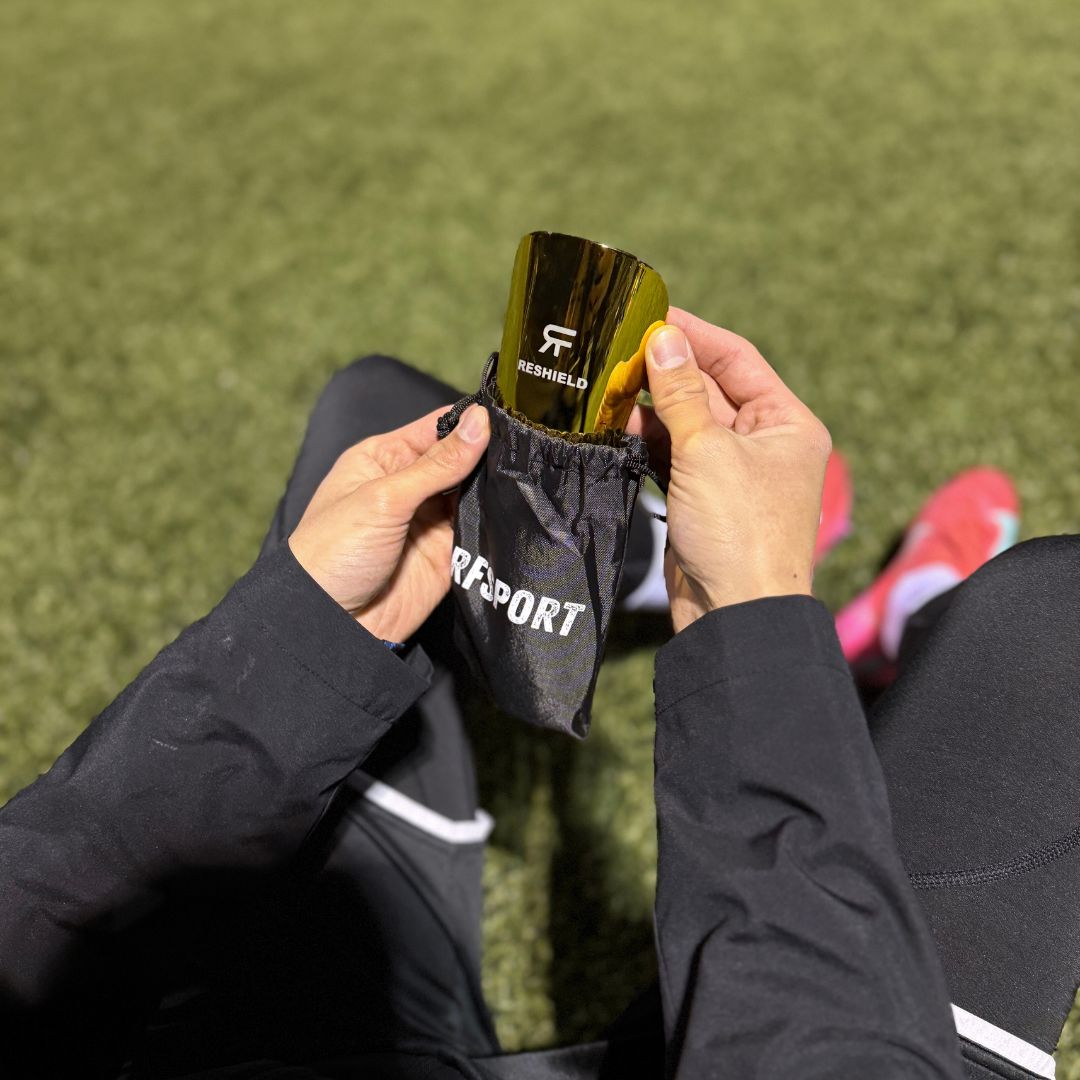 RESHIELD - Mini Benskinner Guld & Sølv (Limited Edition)