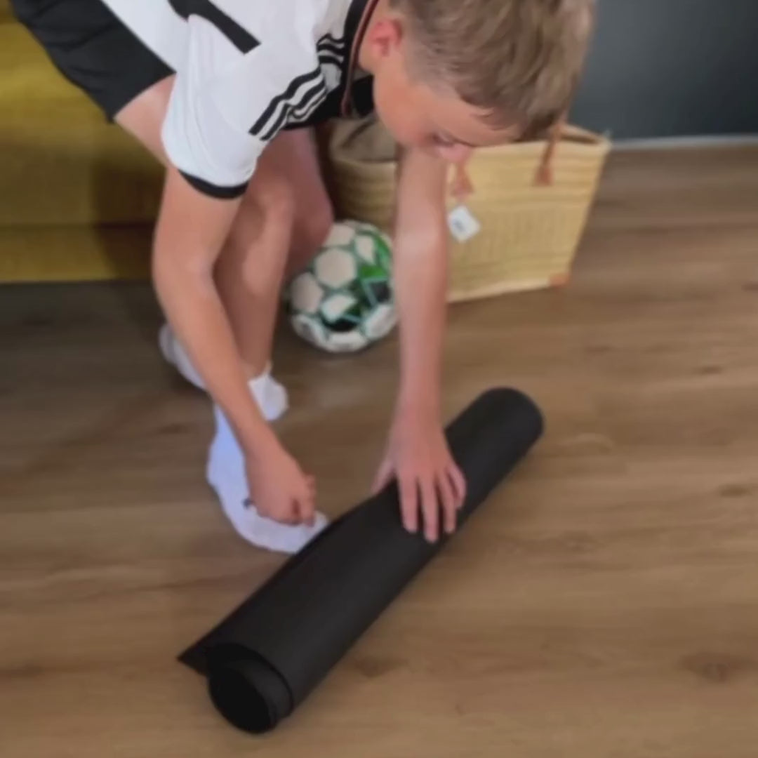 Fodbold træningsmåtte (inkl. 10 træningsvideoer)