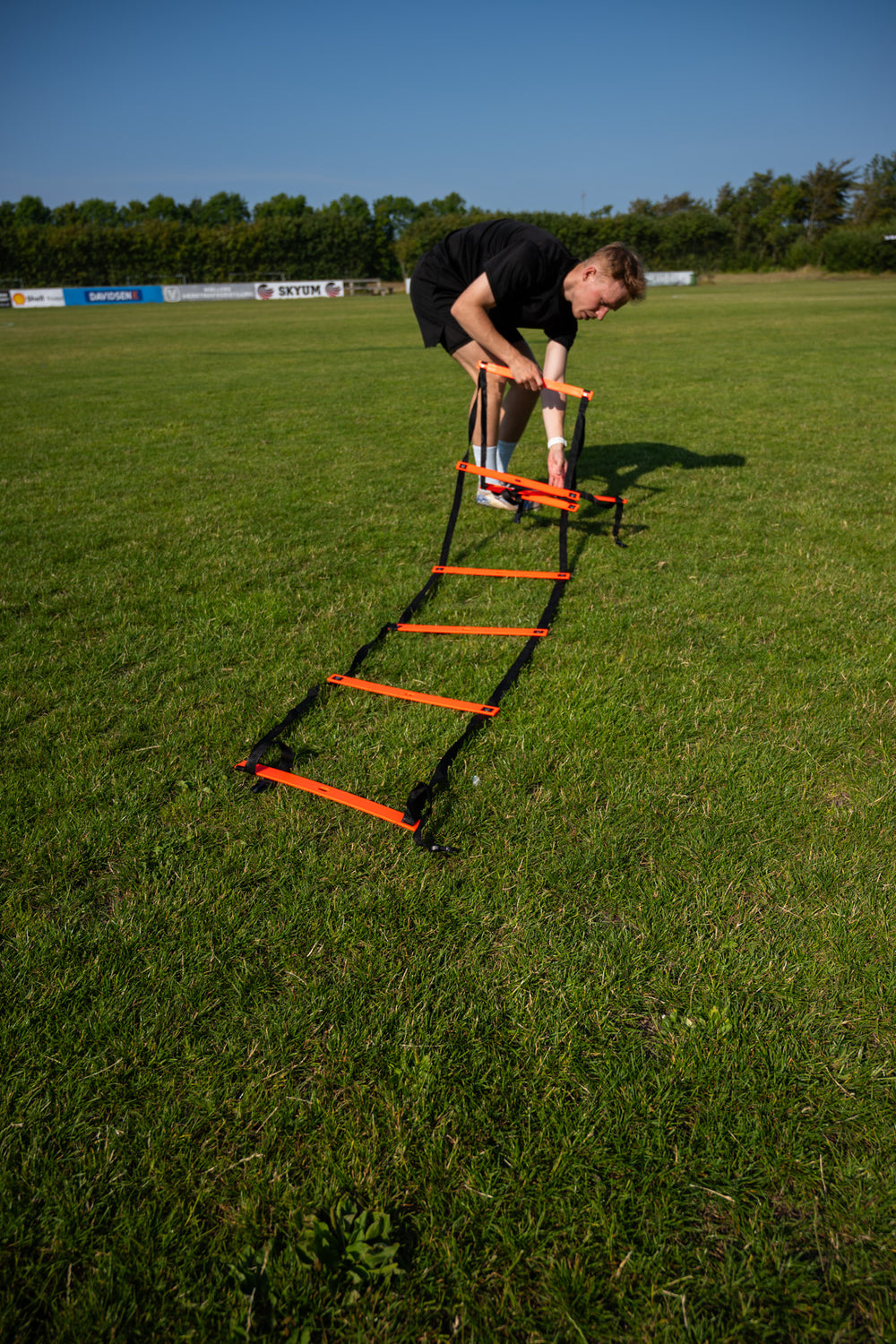 Koordinationsstige til fodbold – 4 meter